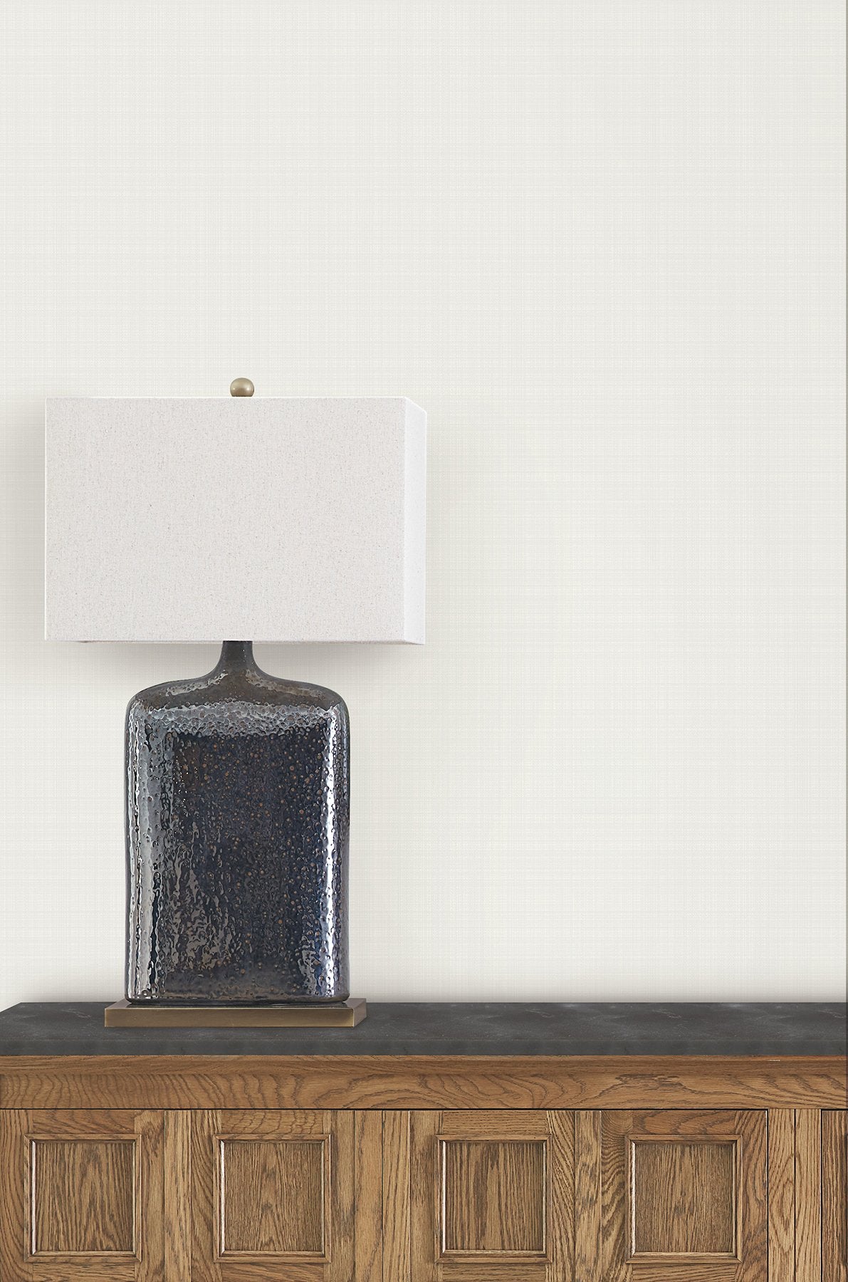 Bordeaux White Wallpaper with Woven Weave Texture - York GT4507