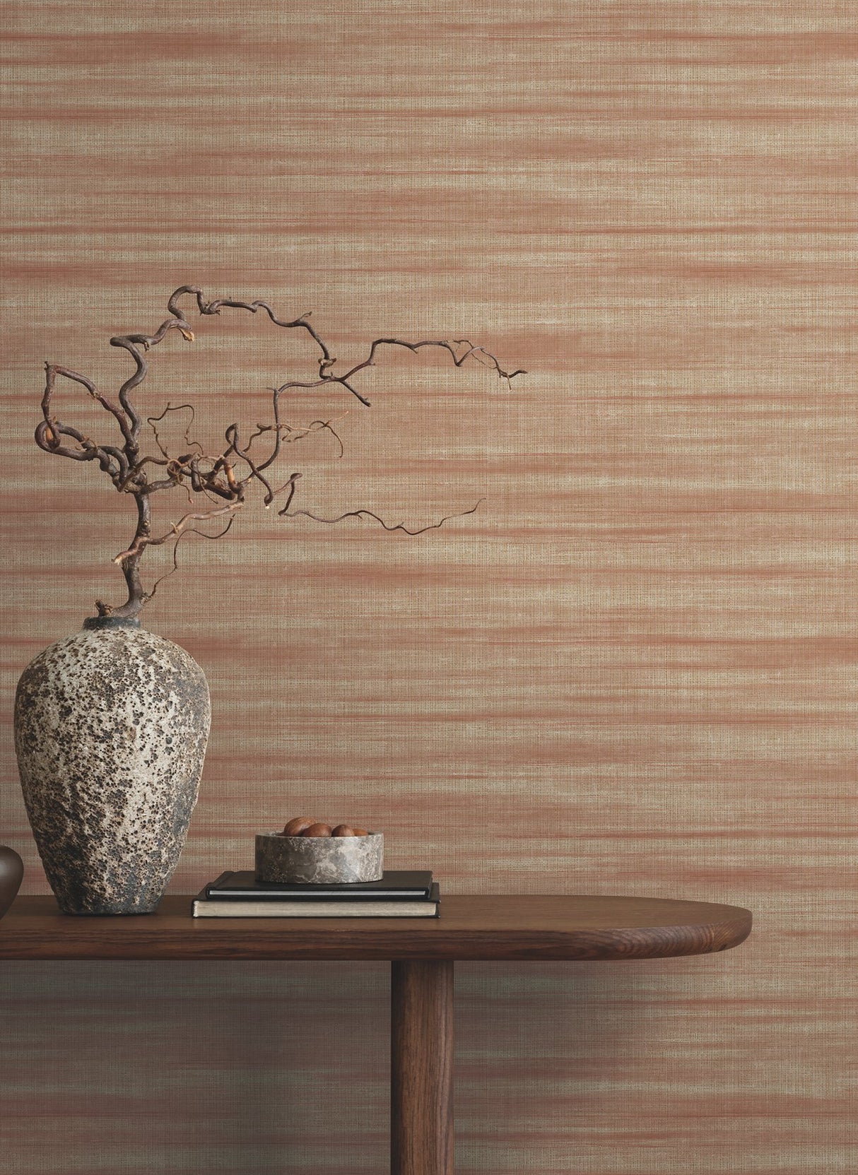 Brushed Linen Brick Wallpaper in Brick Weave- Transitional Style - York GT4565