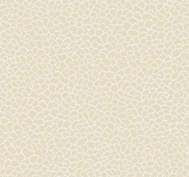 Nadie Linen Beige Textured Wallpaper with Raised Ink Abstract Pattern - York GT4575