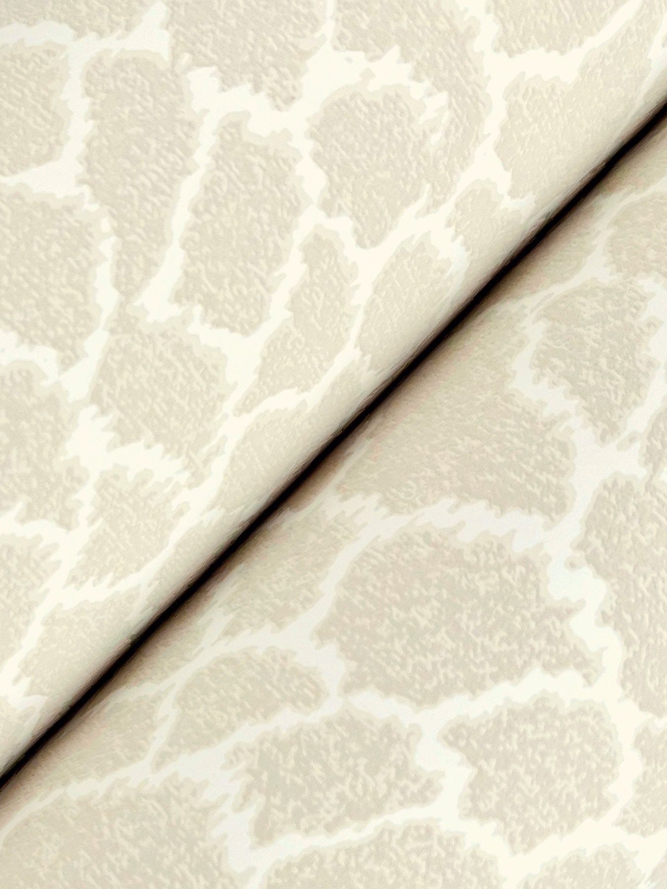 Nadie Linen Beige Textured Wallpaper with Raised Ink Abstract Pattern - York GT4575