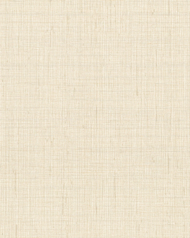 Amari Travertine Beige Wallpaper with Fabric Texture Weave - York GT4593N