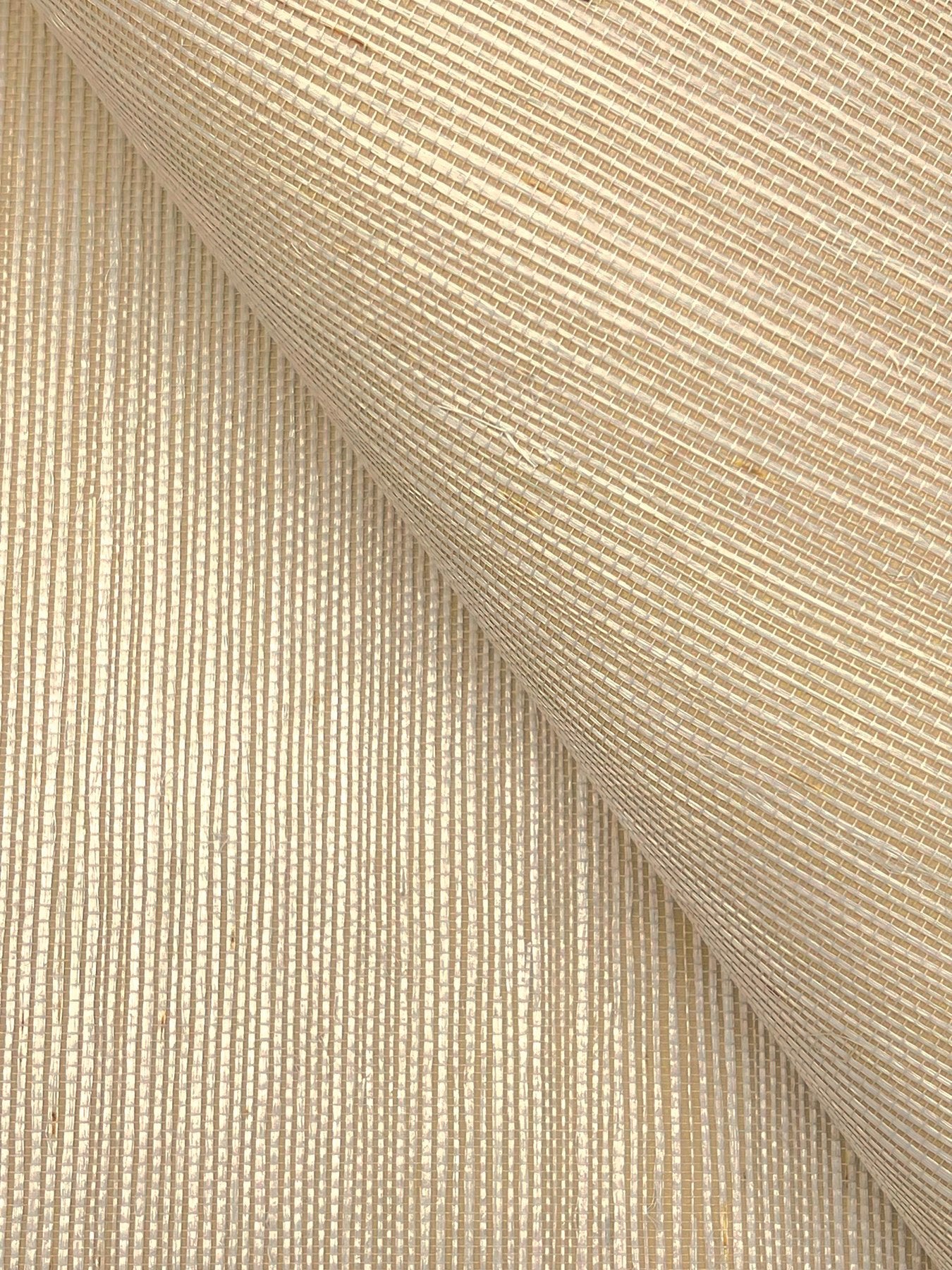 Maguey Sisal Biscotti Grasscloth Wallpaper with Natural Sisal Texture - York GV0103NW