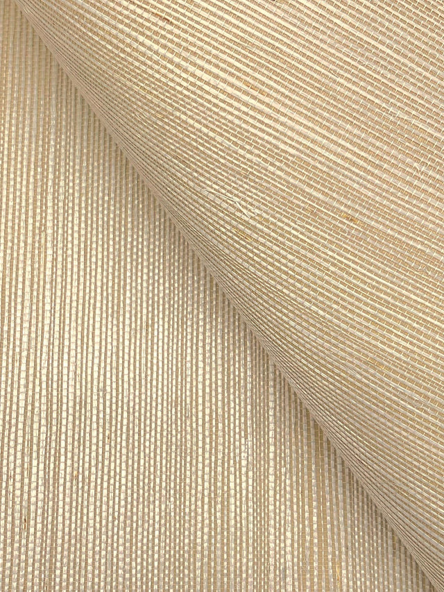 Maguey Sisal Biscotti Grasscloth Wallpaper with Natural Sisal Texture - York GV0103NW
