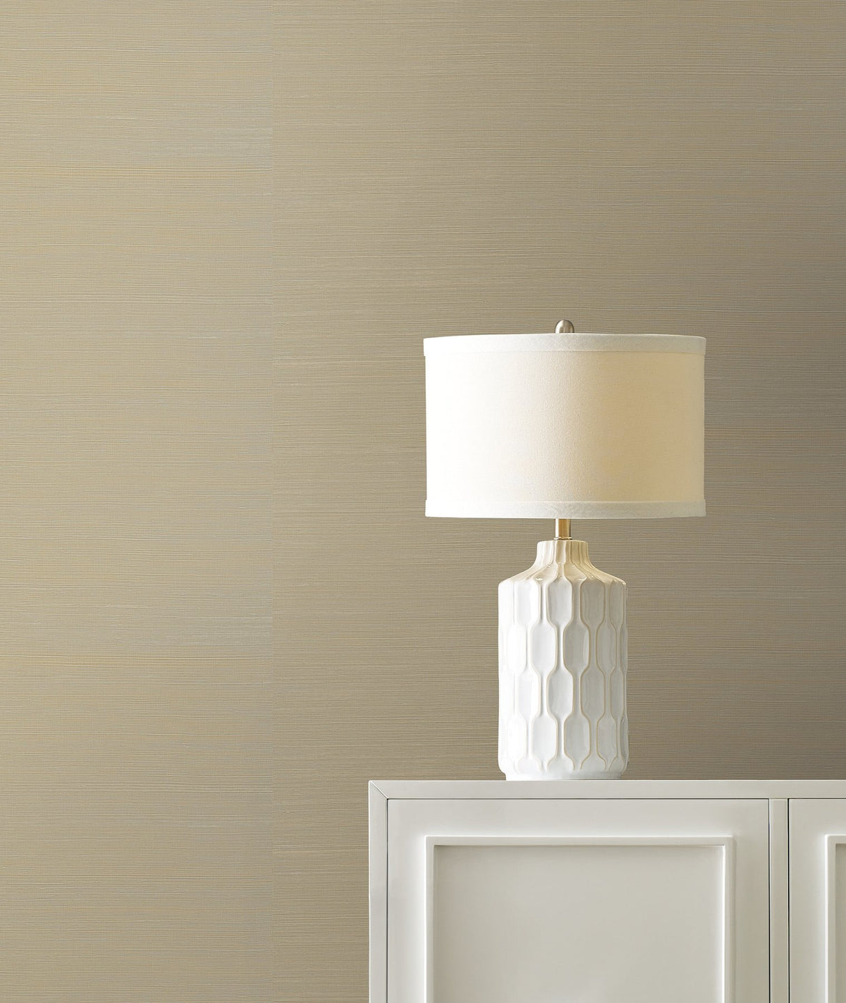 Maguey Sisal Almond Grasscloth Wallpaper Traditional - York GV0105NWFD