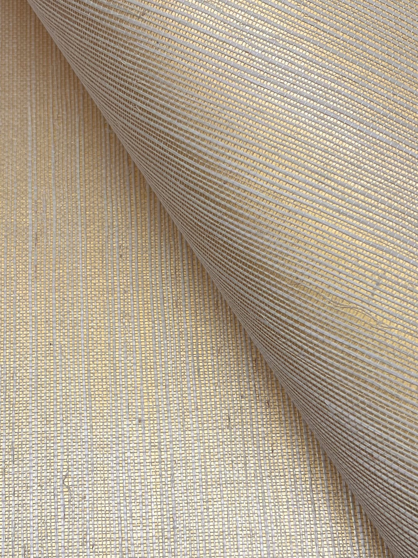 Maguey Sisal Gold Grasscloth Wallpaper with Metallic Effect - York GV0111NW