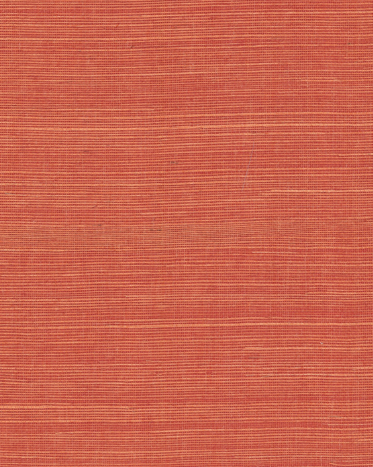 Maguey Sisal Rhubarb Wallpaper with Traditional Grasscloth Texture - York GV0131NW