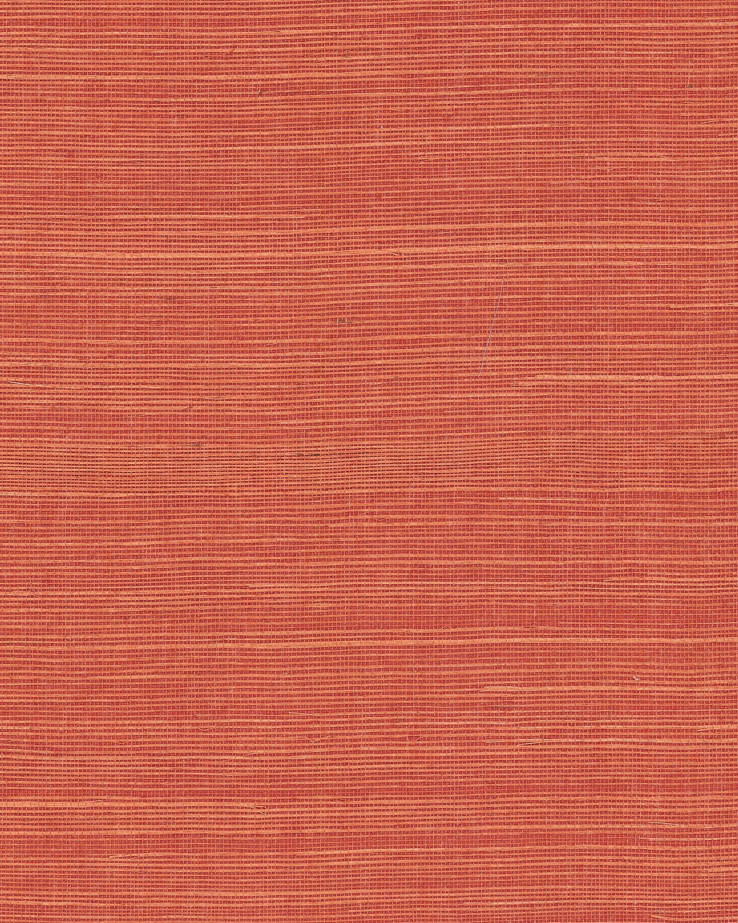 Maguey Sisal Rhubarb Wallpaper with Traditional Grasscloth Texture - York GV0131NW