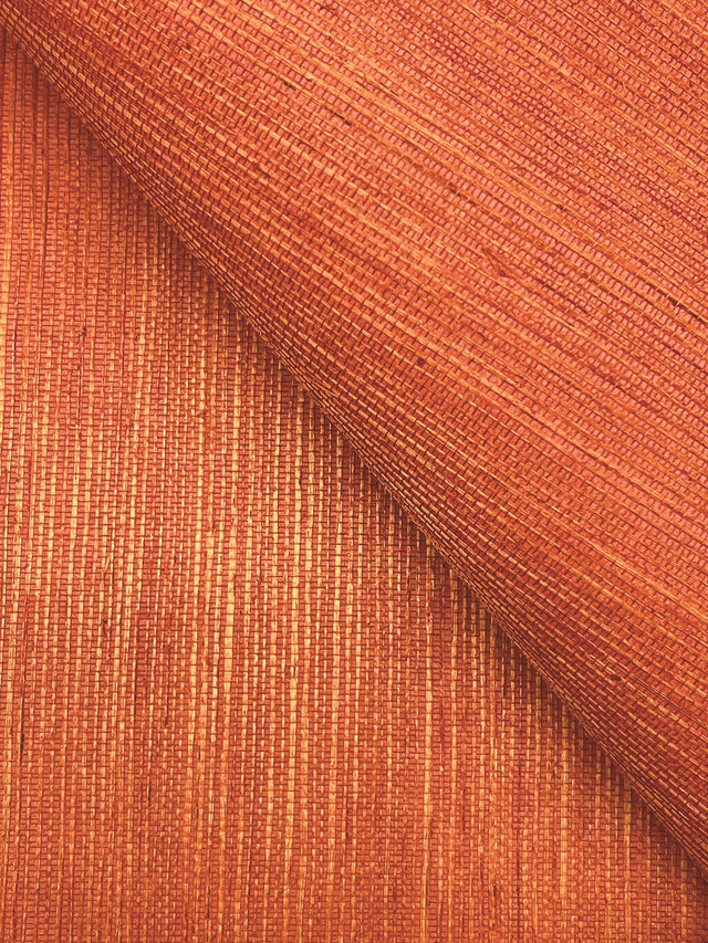 Maguey Sisal Clementine Grasscloth Wallpaper, Traditional Non Woven - York GV0140NW