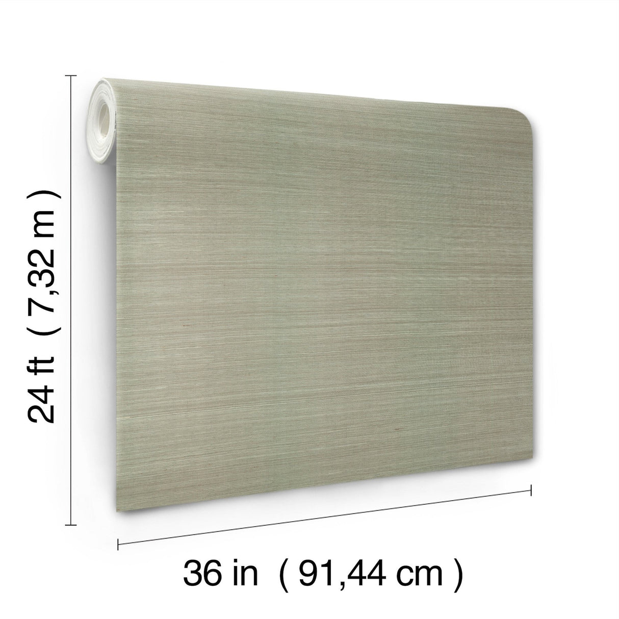 Maguey Sisal Pine Grasscloth Wallpaper with Natural Woven Texture - York GV0144NW