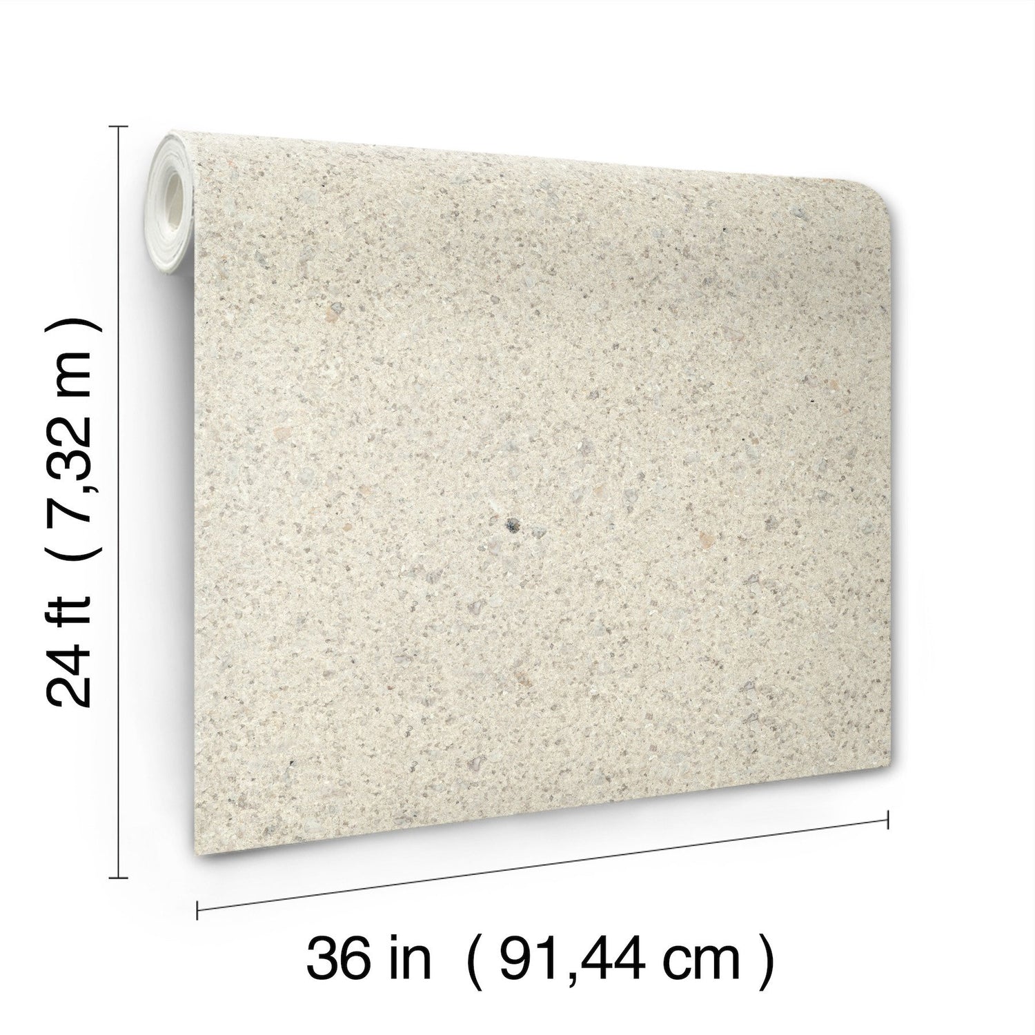 Brilliant Mica Clear Quartz Wallpaper with Raised Prints Metallic Effect - York GV0213