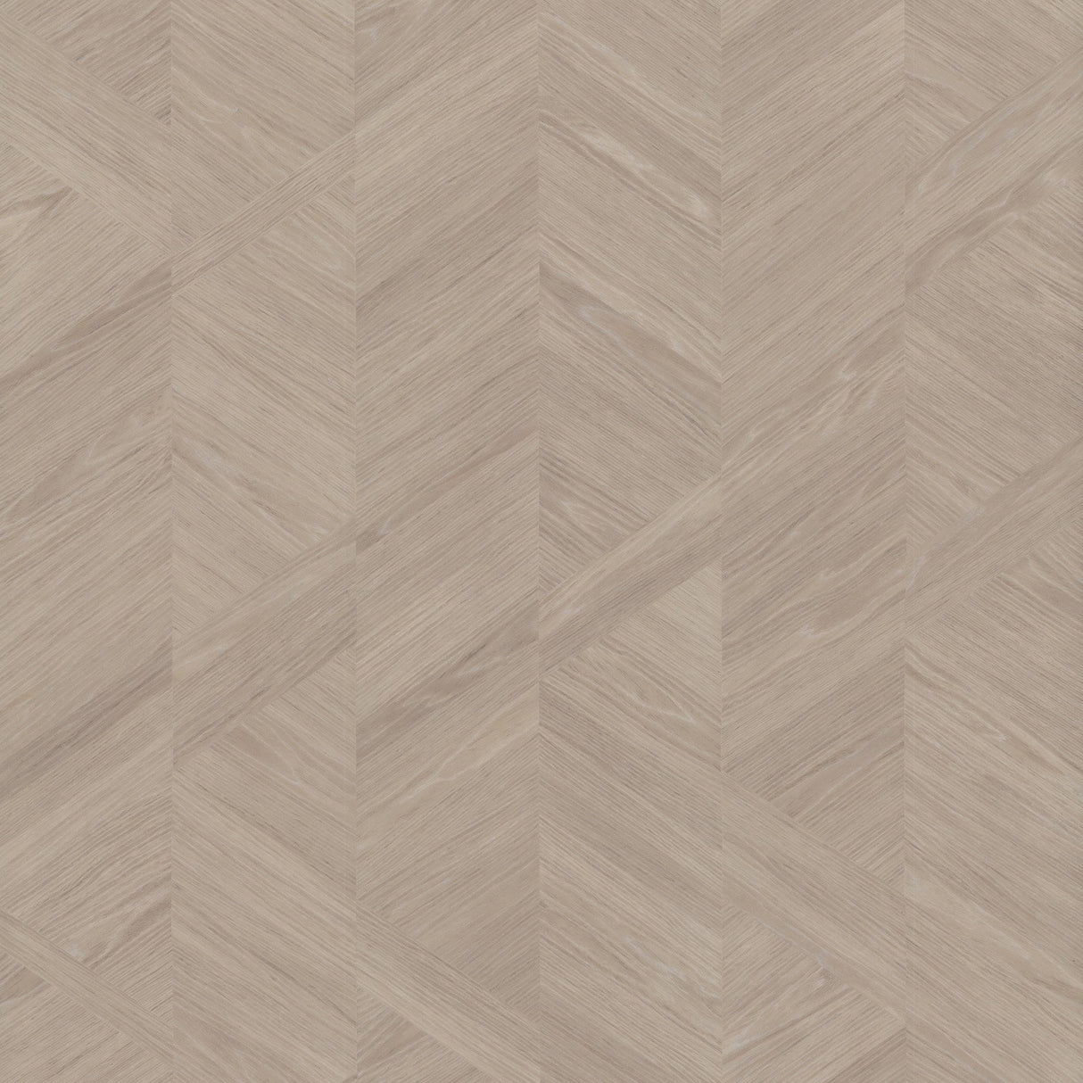 Interlocking Wood Taupe Wallpaper with Wood Veneer Chevron Pattern - York GV0243