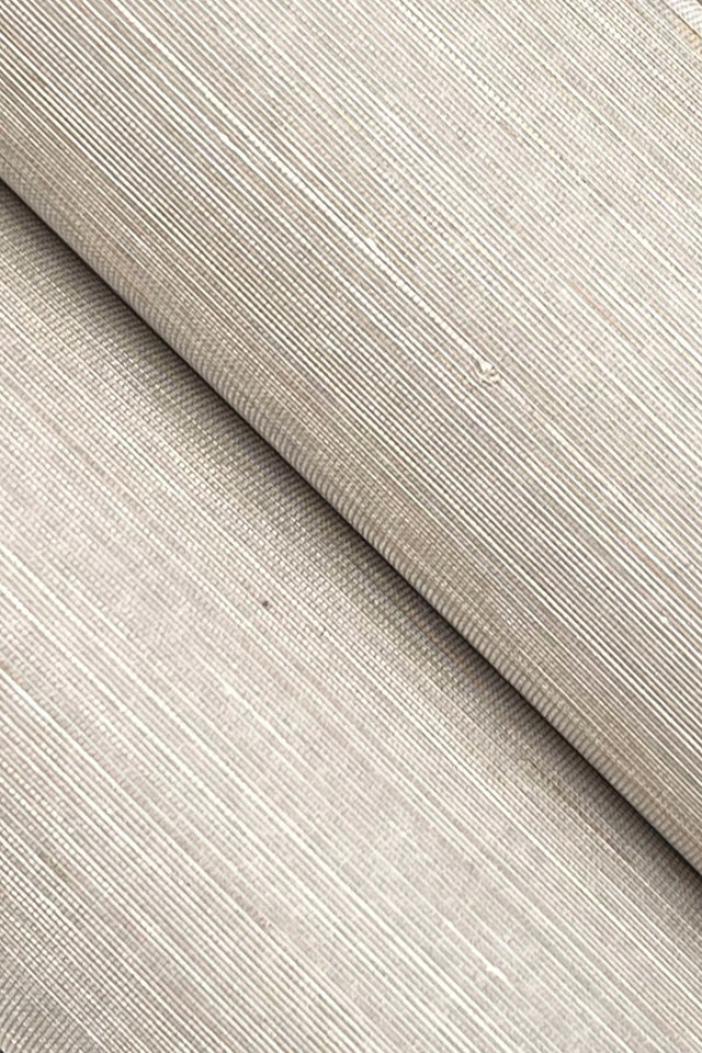 Delicate Abaca Sand Grasscloth Wallpaper with Metallic Effect - York GV0282