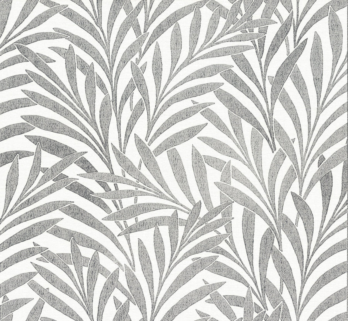 Tea Leaves Stripe Cream & Black Wallpaper