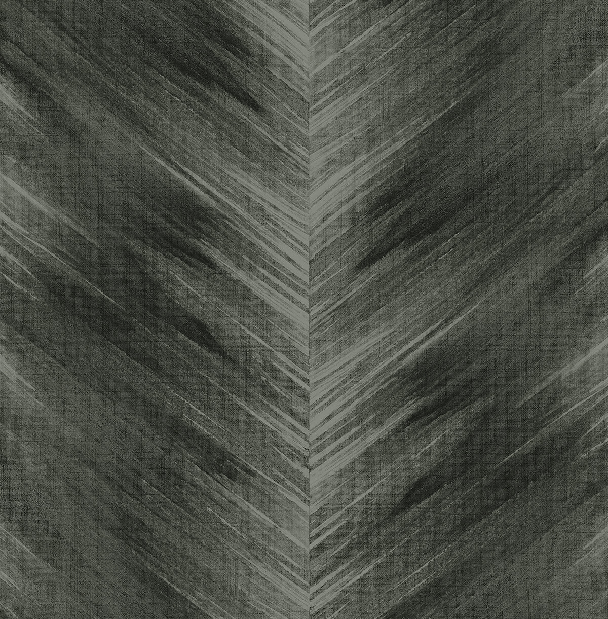 Charcoal washed chevron peel and stick wallpaper with satin finish