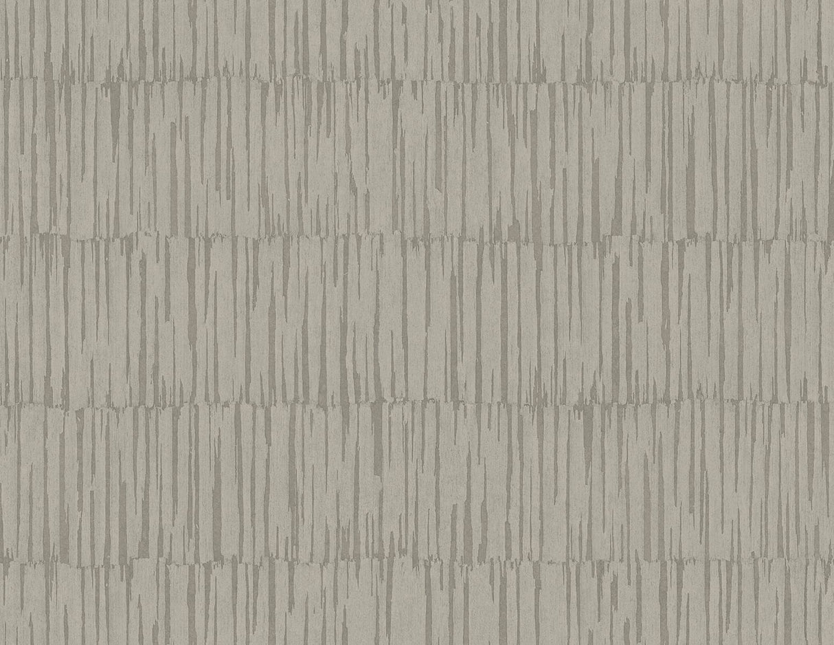 Naomi Greystone textured stripe wallpaper pattern in matte finish