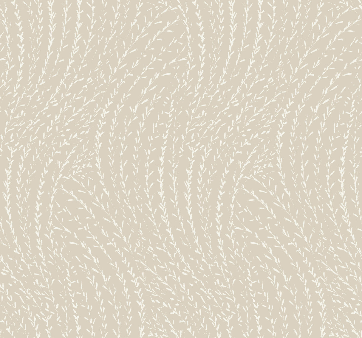 Willow Song Taupe Botanical Wallpaper by Antonina Vella - LL3218