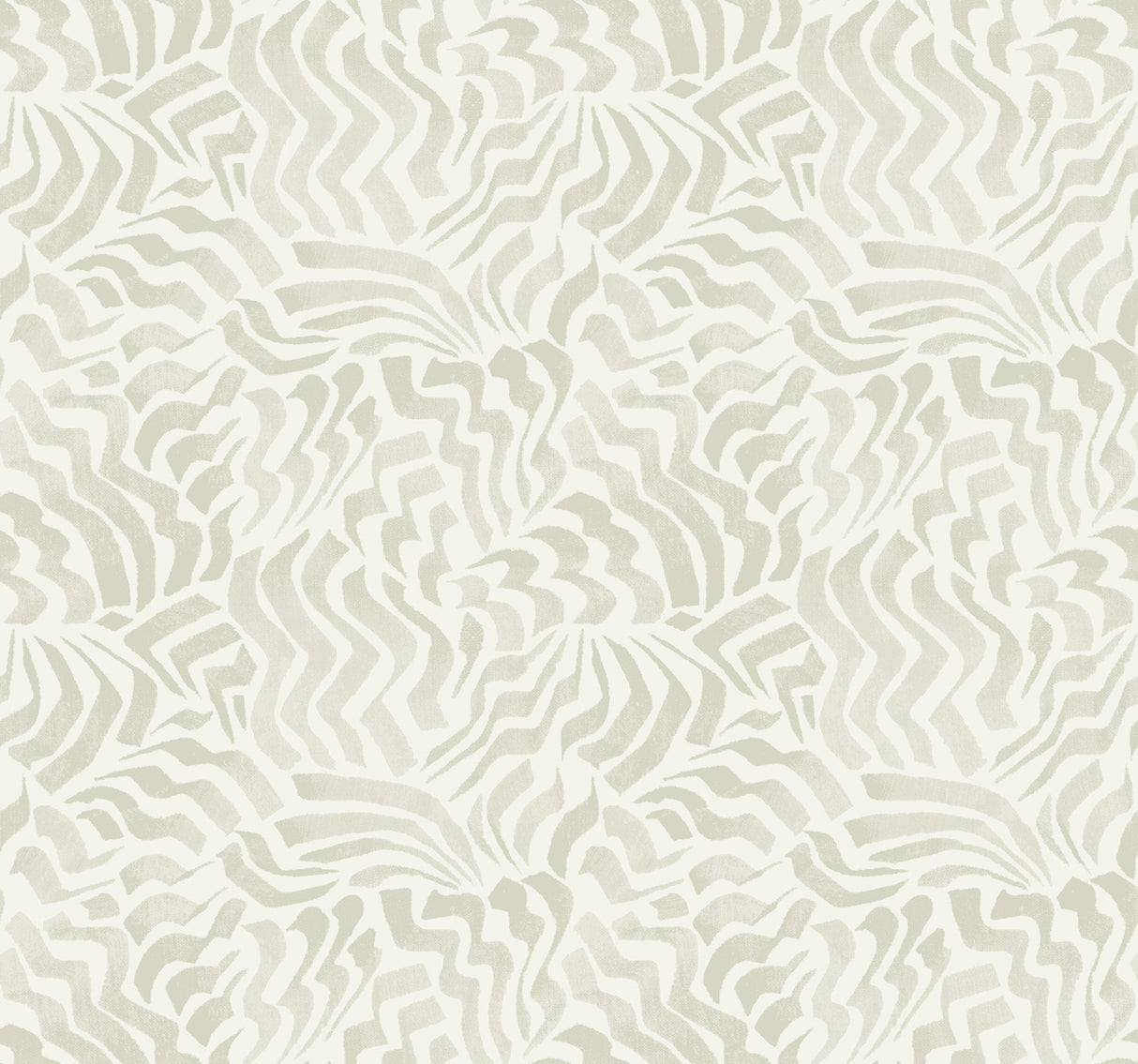 Zora Wave Light Grey Wallpaper with Abstract Wave Brushstroke Pattern - York LM5321