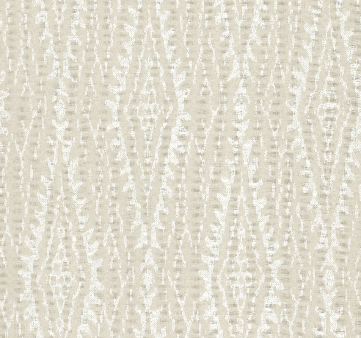 Rousseau Paperweave Linen Wallpaper with Geometric Ikat Motif - York LM5343