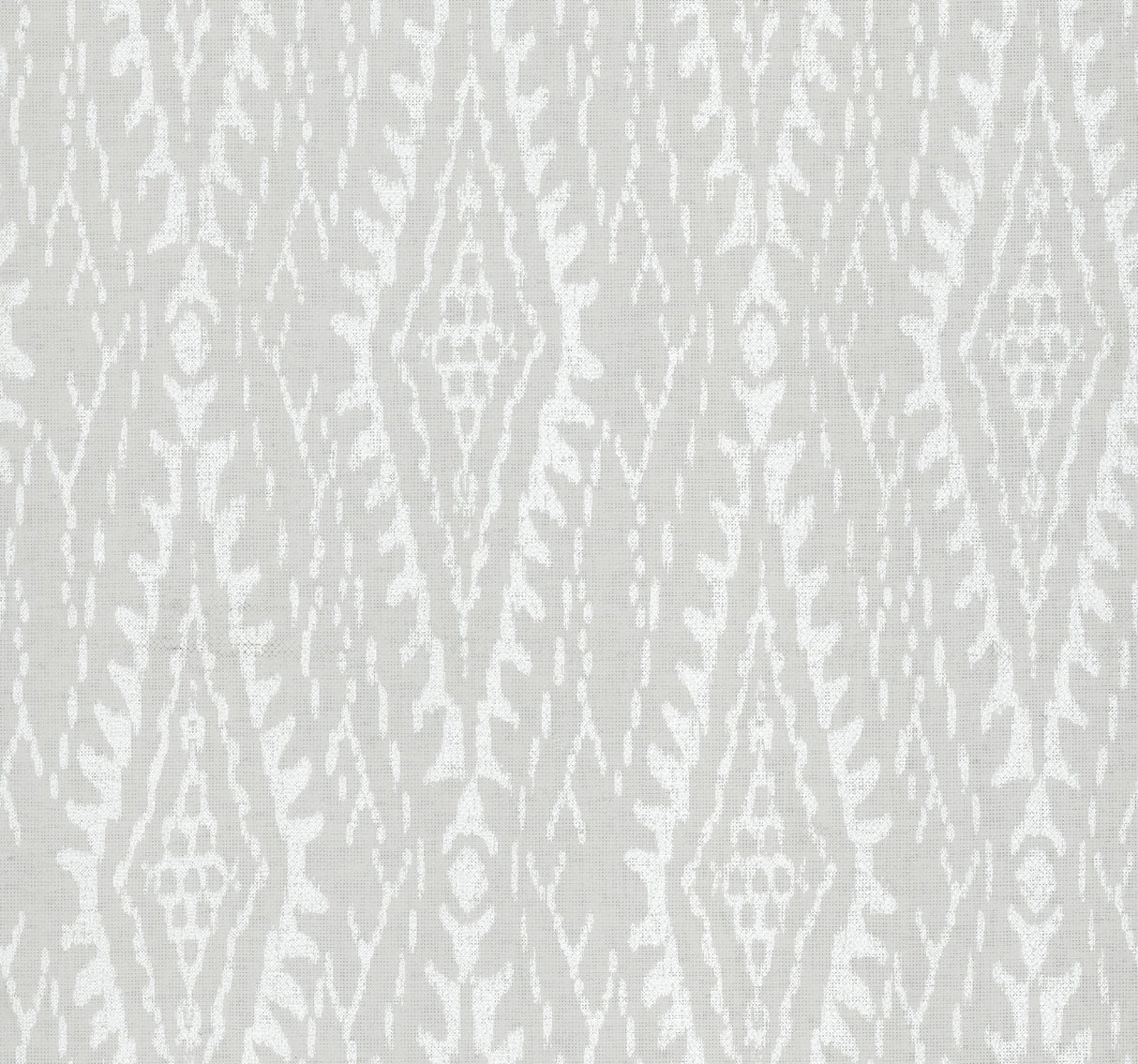 Rousseau Paperweave Warm Grey Wallpaper with Ikat Diamond Geometric Motif - York LM5345