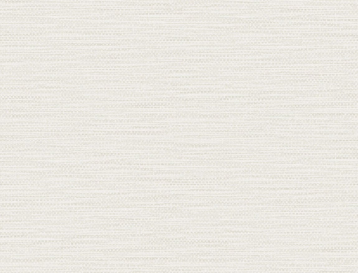 Faux Linen Weave wallpaper in Winter Fog with a subtle matte linen texture.