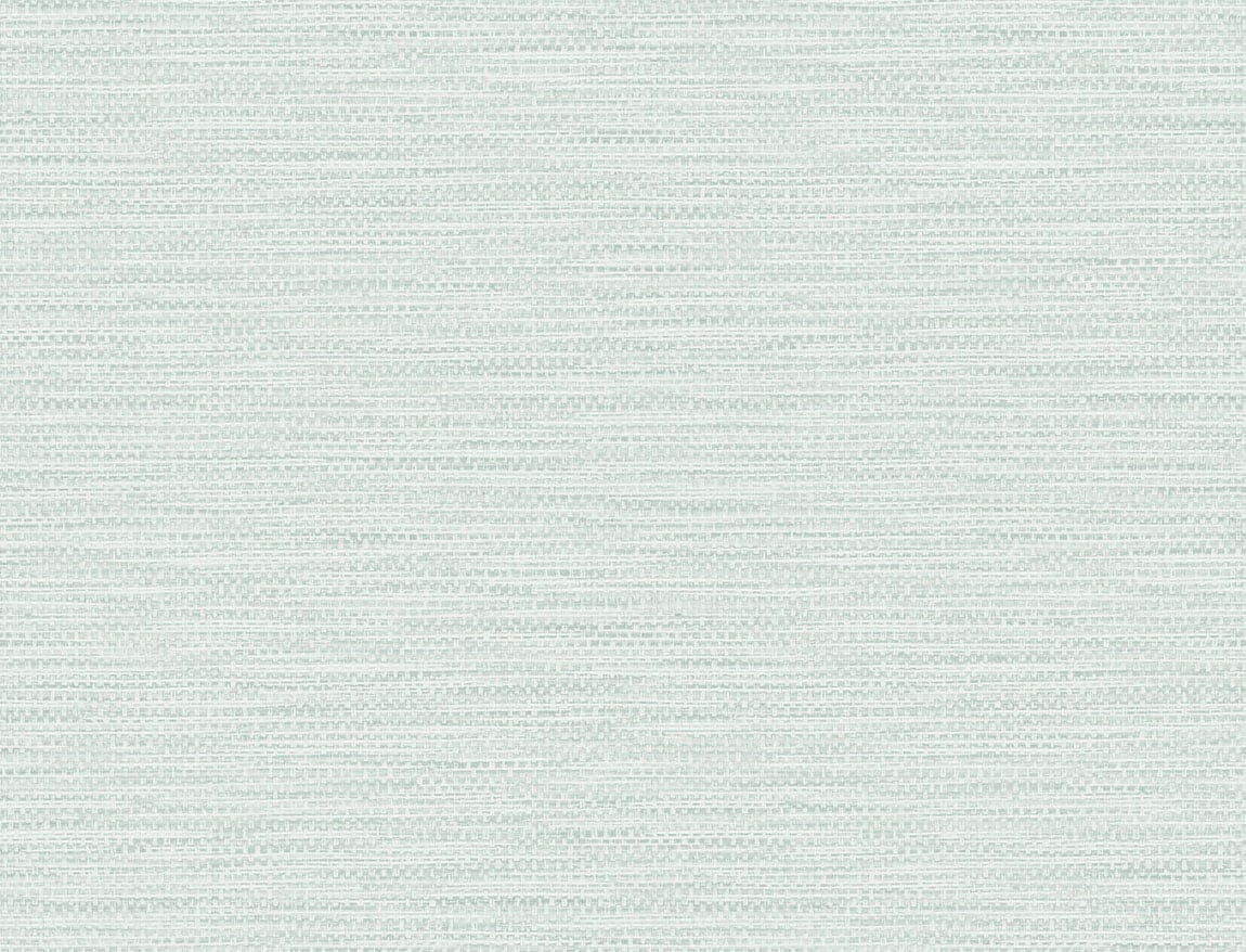 Sea Glass faux linen weave texture wallpaper