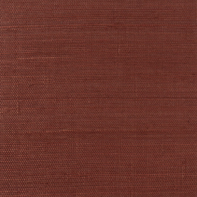 Cabernet red sisal grasscloth wallpaper texture