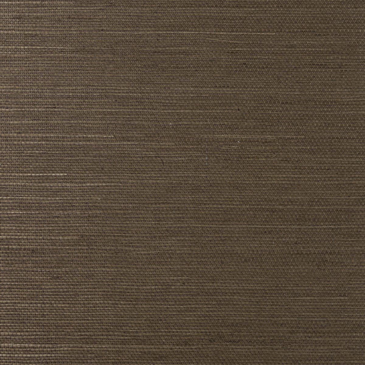 Chocolate sisal grasscloth wallpaper texture, Lillian August LN11816