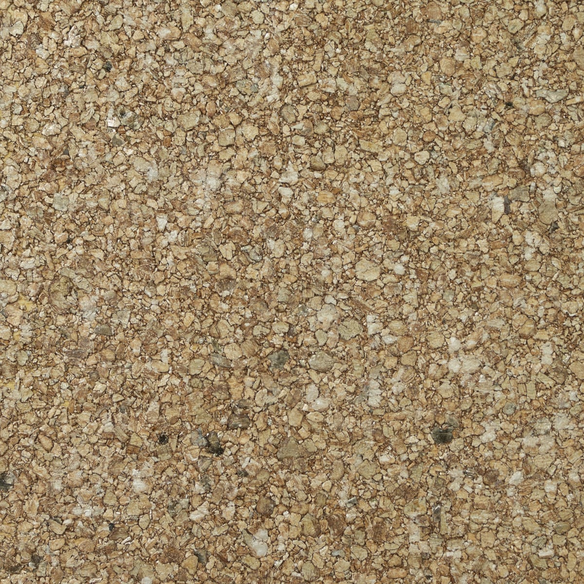 Mica grasscloth wallpaper in caramel with metallic pewter shimmer
