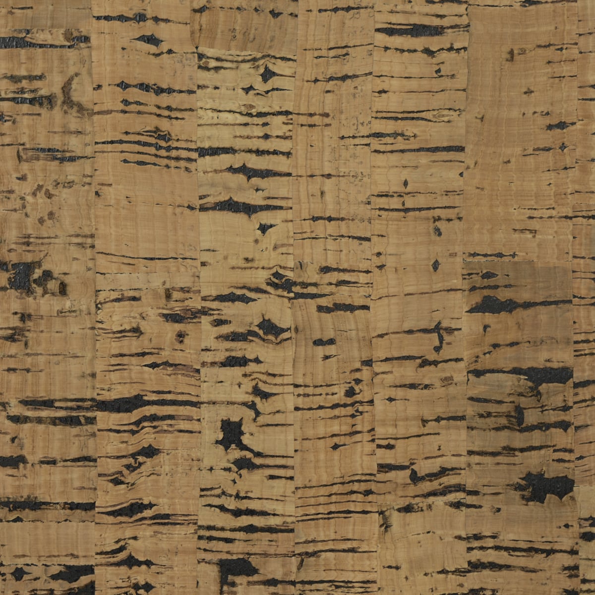 Honey brown and jet black cork grasscloth wallpaper texture