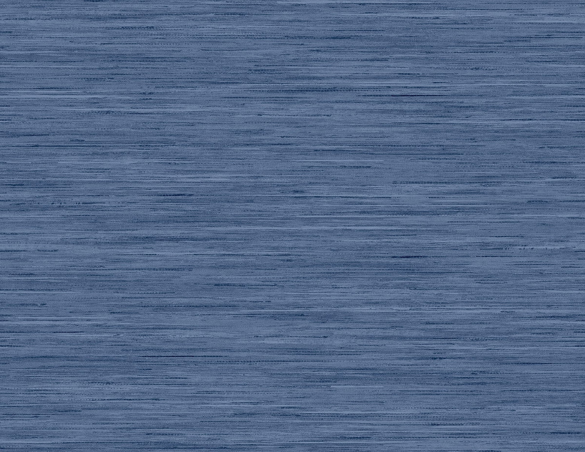 Sanctuary Stria Aegean by Coastal Haven Faux Grasscloth Vinyl Wallpaper – Lillian August LN41112-Sample