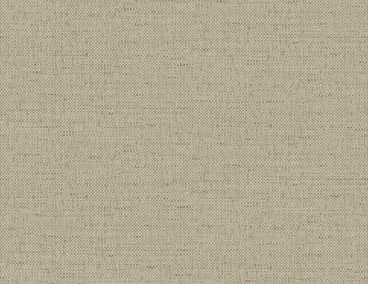Kaya Faux Paperweave wallpaper in Pashmina, a tan faux paperweave texture