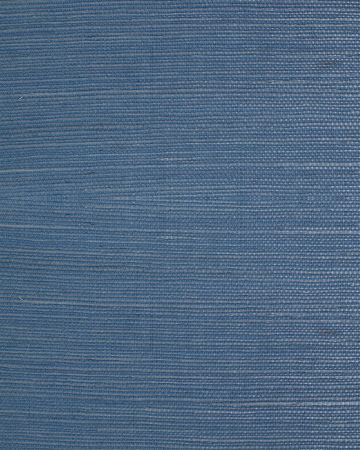 Chambray blue sisal grasscloth texture wallpaper