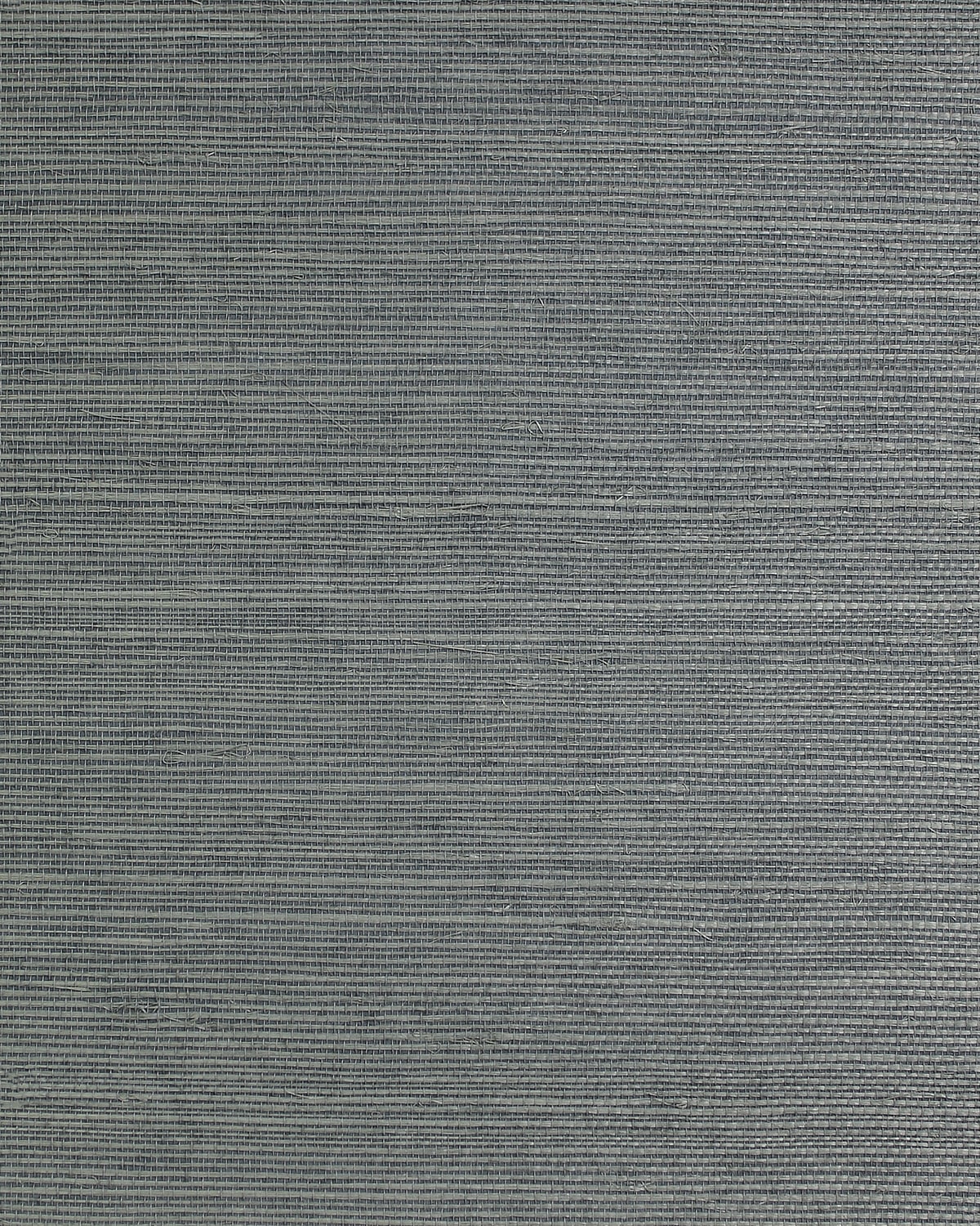 Simute Sisal grasscloth wallpaper in stone gray with a woven texture