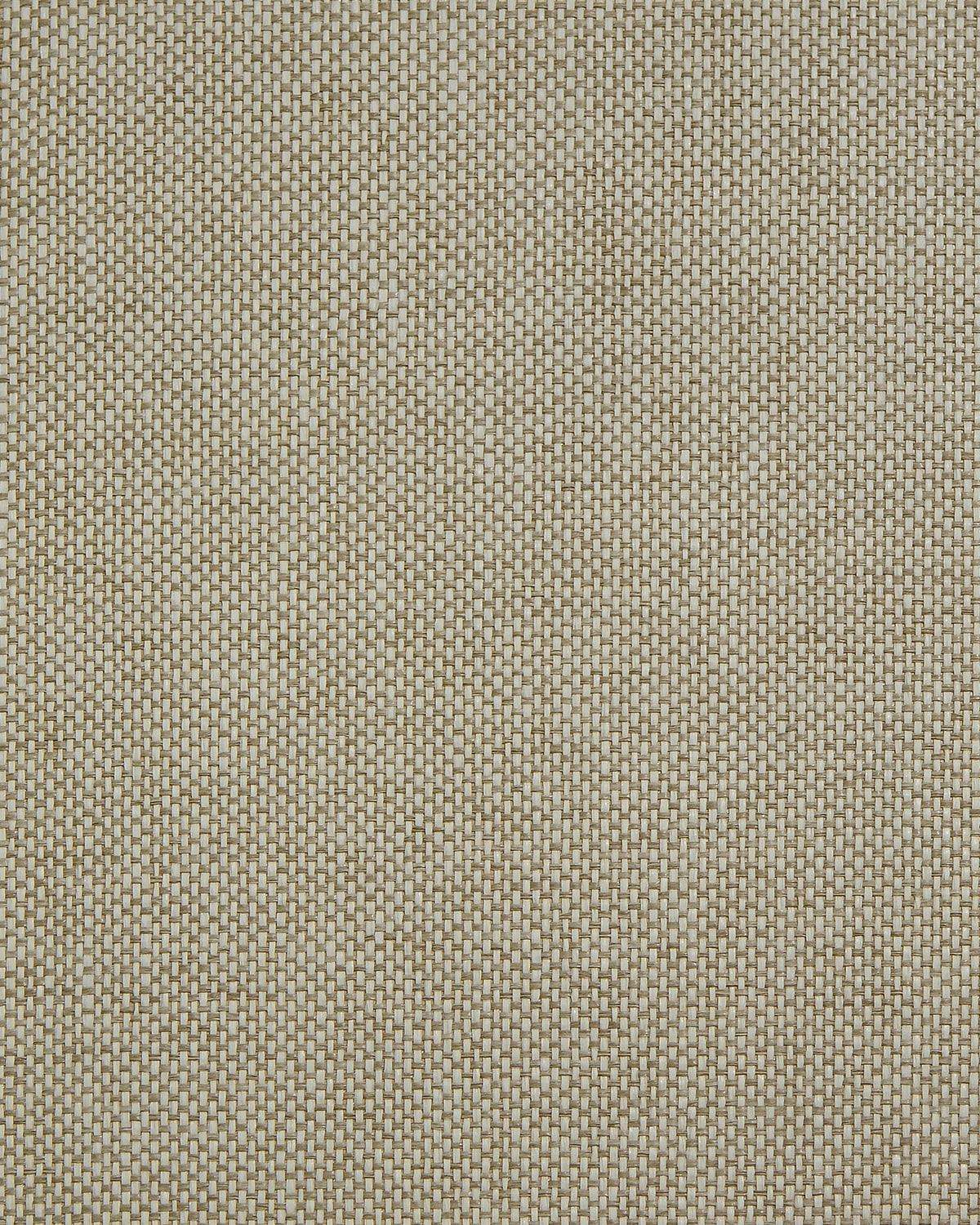 Taupe and cream paperweave textured grasscloth wallpaper