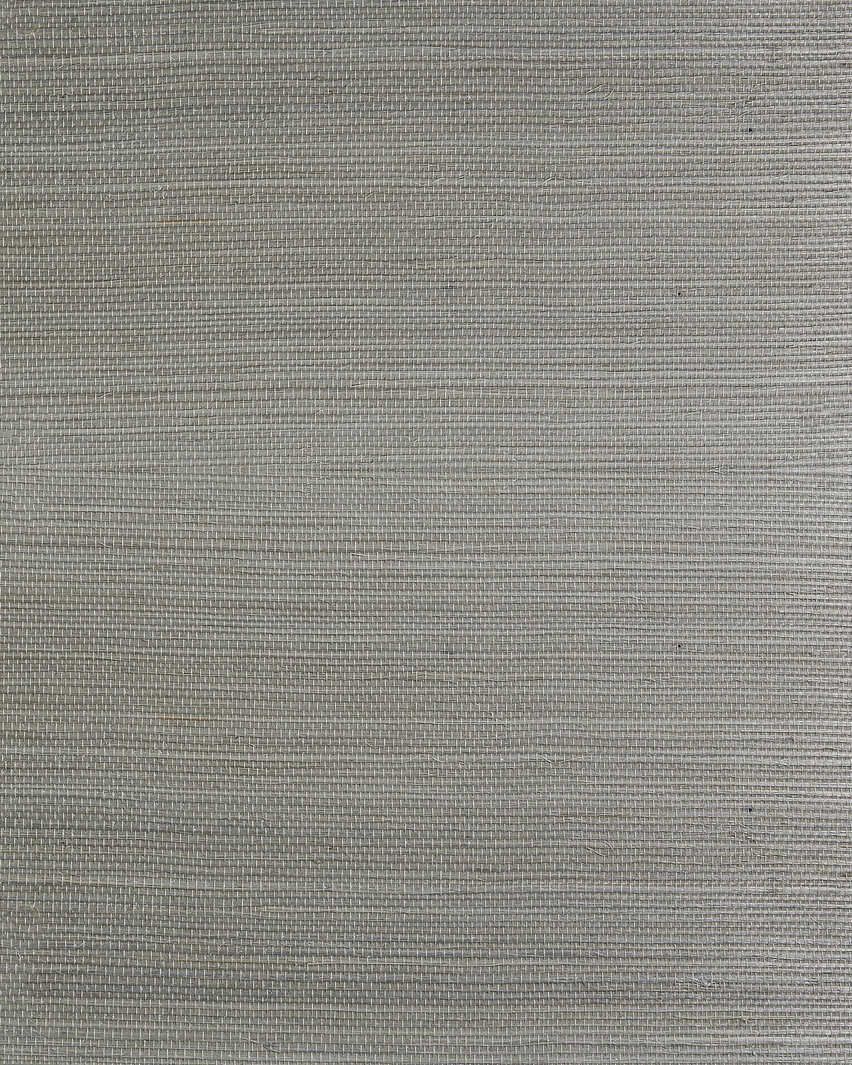Medium gray sisal grasscloth textured wallpaper
