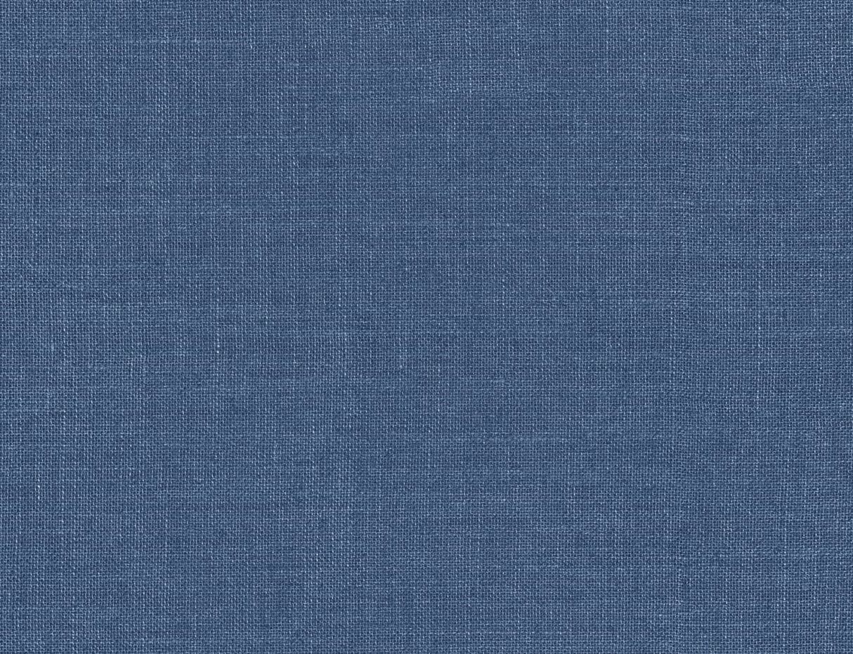 Denim blue hopsack embossed vinyl wallpaper texture