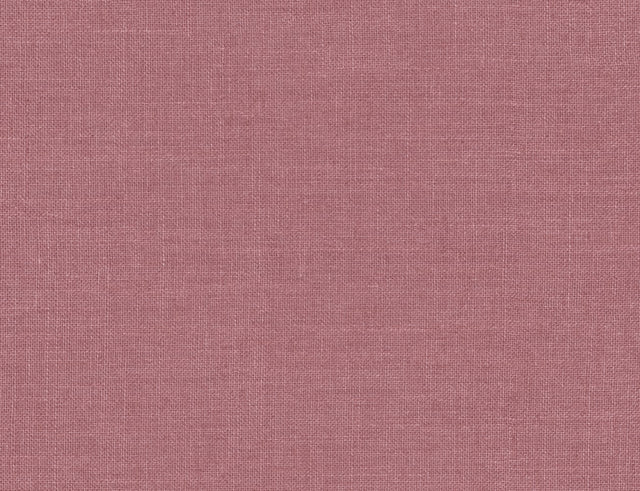 Mulberry pink hopsack-textured embossed vinyl wallpaper