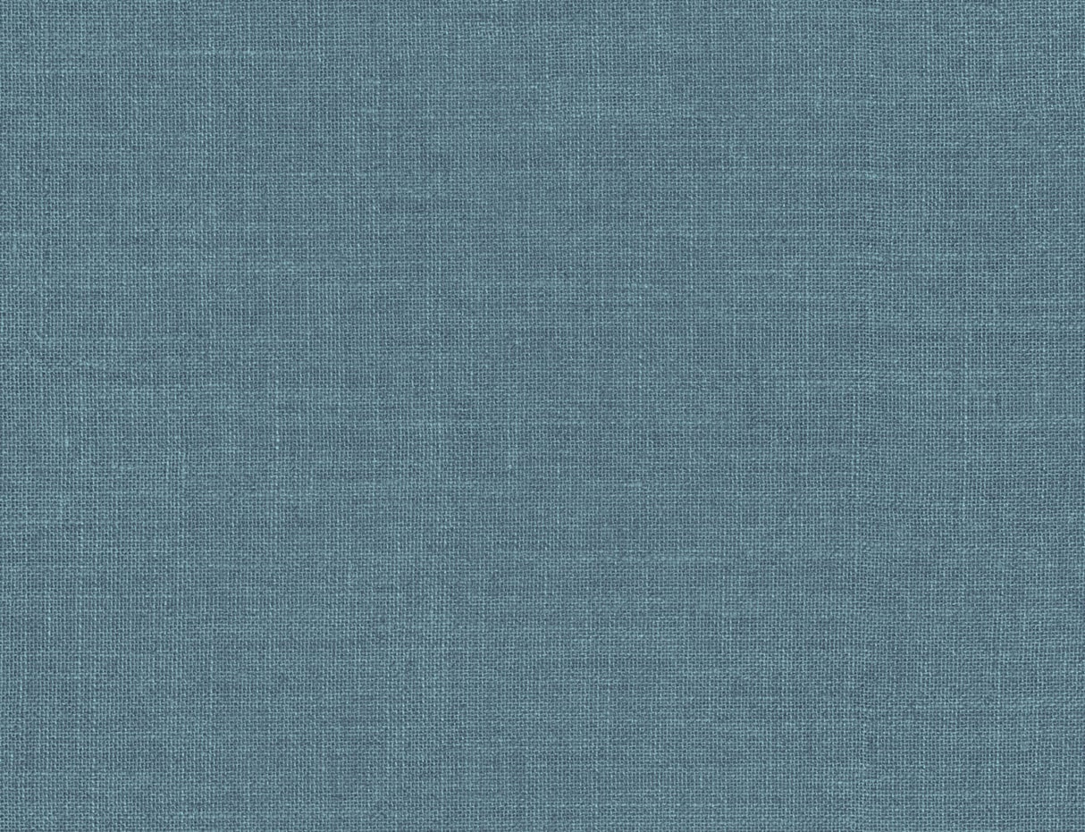 Victorian teal hopsack texture embossed vinyl wallpaper