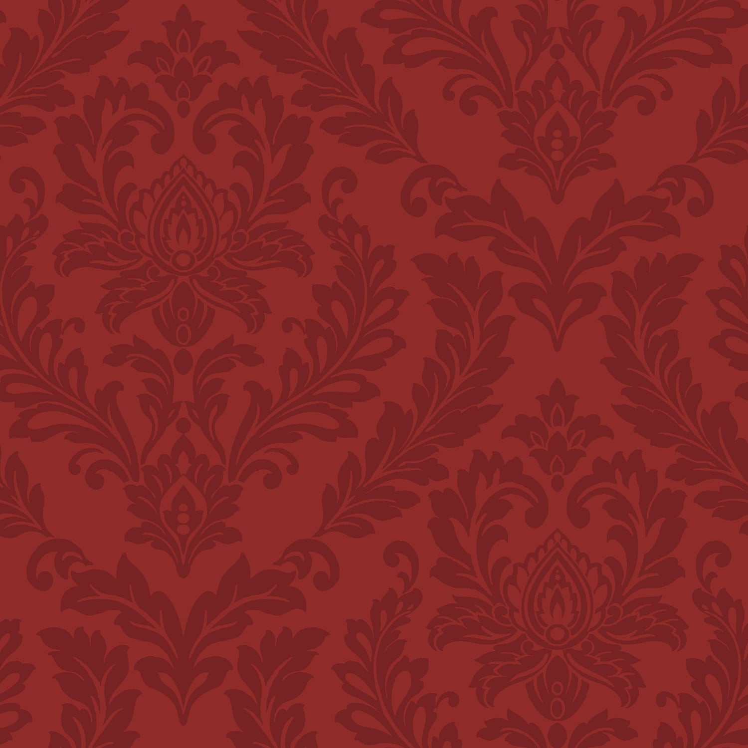 Damask Purple & Red Wallpaper with Classic Damask Motif - York LW5895