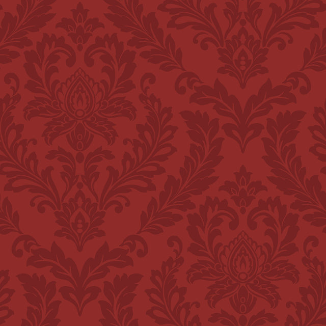 Damask Purple & Red Wallpaper with Classic Damask Motif - York LW5895