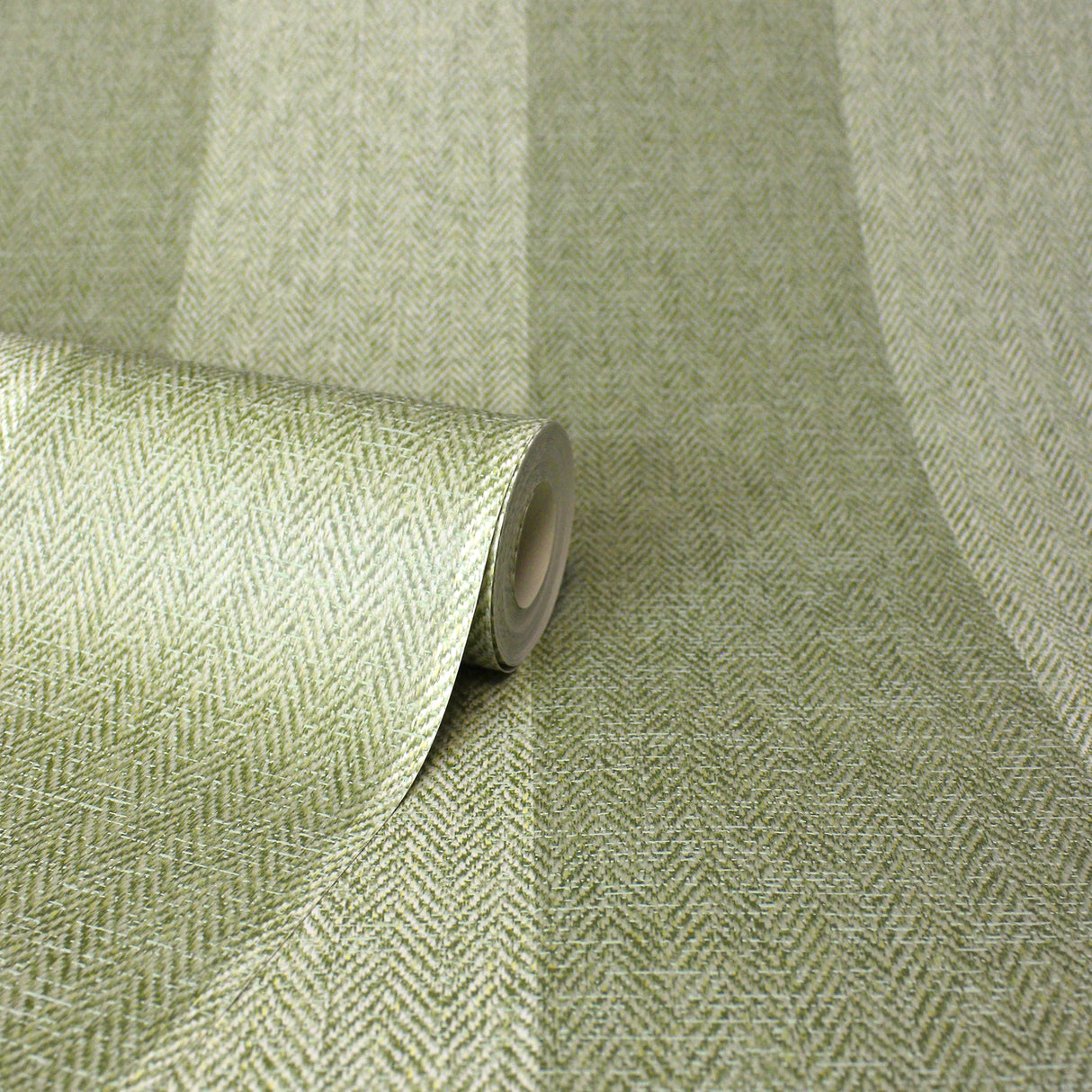 Finn Green by Fine Decor Chevron Stripe Wallpaper – Brewster Home Fashions M1866