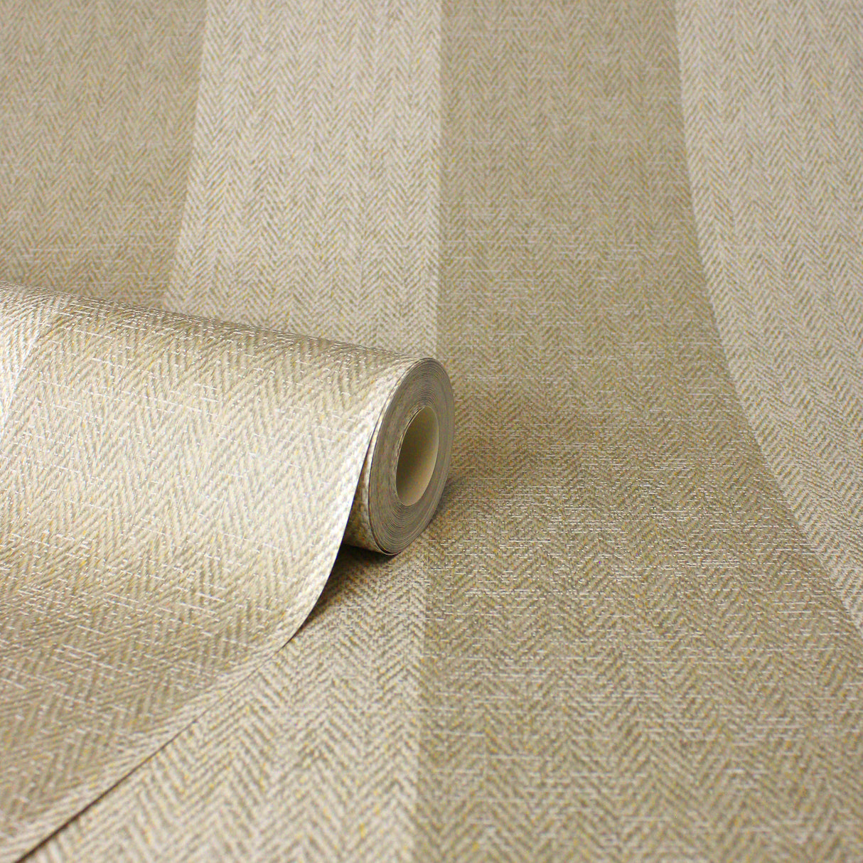 Finn Light Brown by Fine Decor Chevron Stripe Wallpaper – Brewster Home Fashions M1869