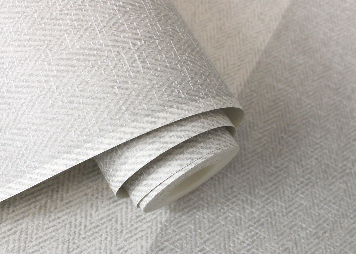 Finn Grey by Fine Decor Chevron Stripe Wallpaper – Brewster Home Fashions M1872