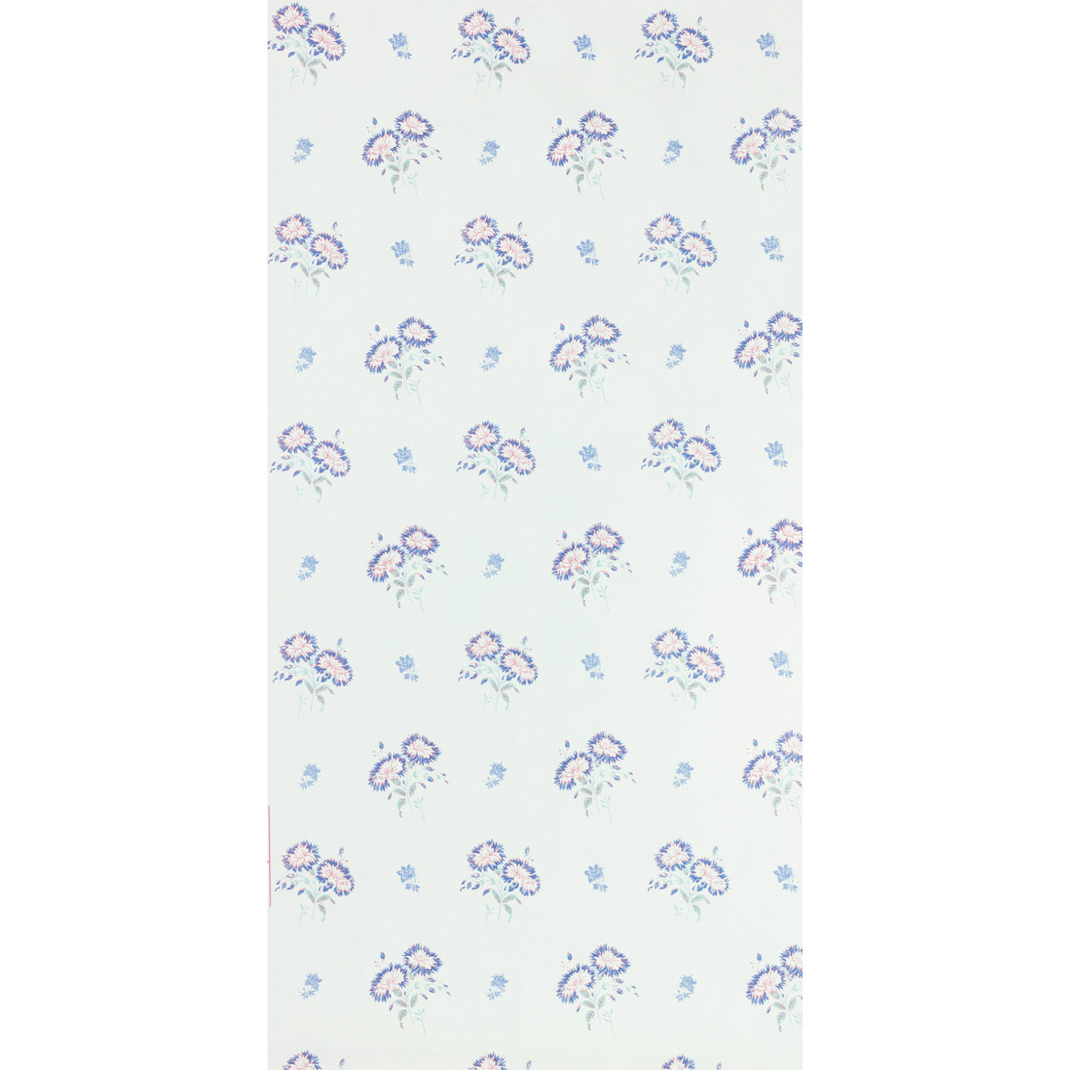 Freya Capri by Raoul Textiles hand-printed floral wallpaper on Japanese pulp paper