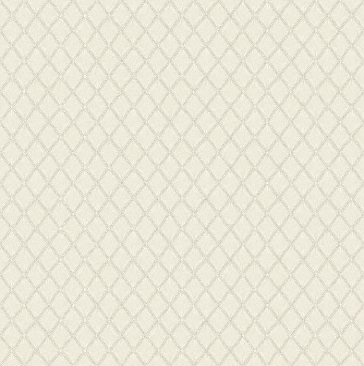 Santina White & Silver Trellis Wallpaper pattern