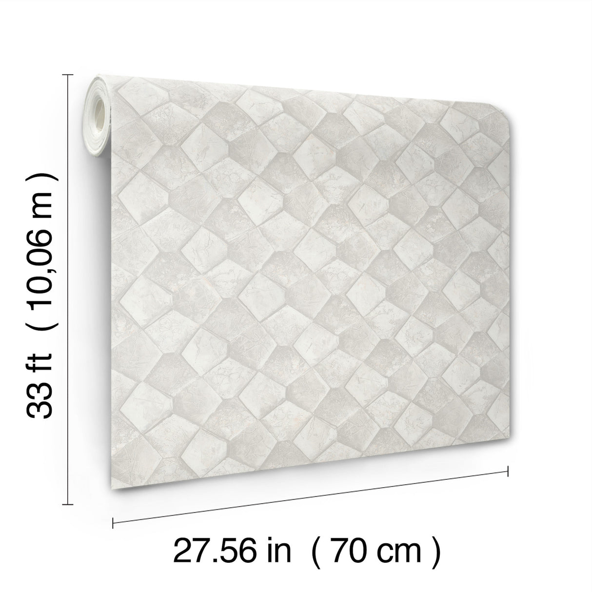 Waterford Dove by Antonina Vella Tiled Wallpaper- York Designer Series MA34906