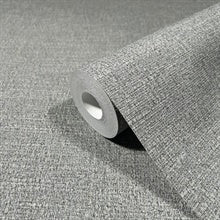Highland Tweed Dark Grey by Antonina Vella Faux Fabric Wallpaper – York Designer Series MA34915