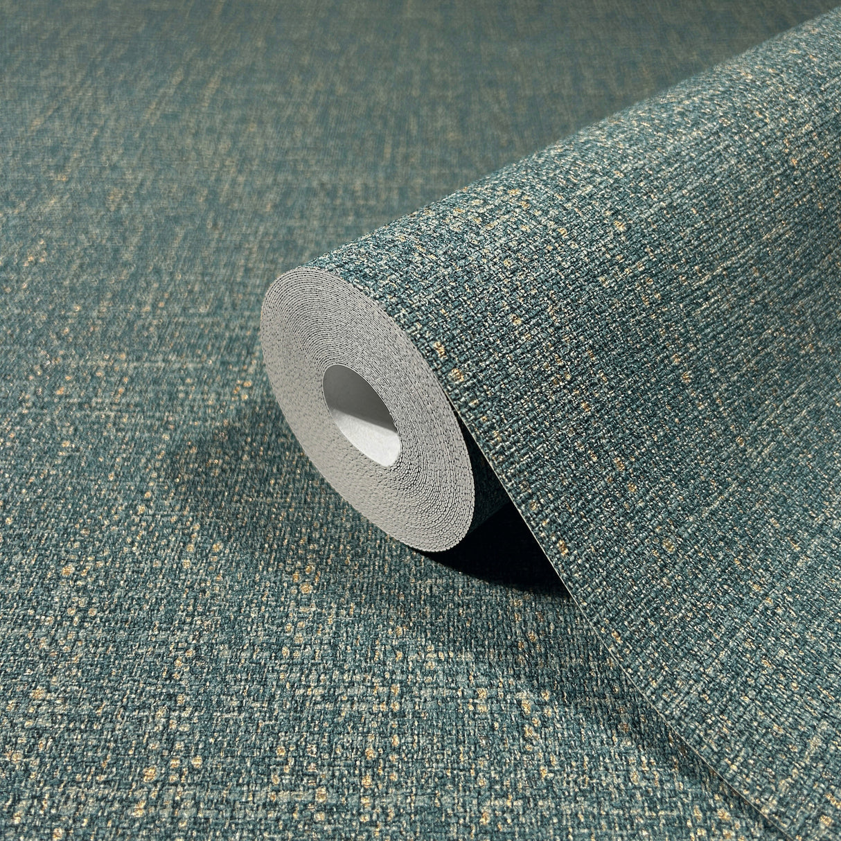 Highland Tweed Dark Blue by Antonina Vella Faux Fabric Wallpaper – York Designer Series MA34917