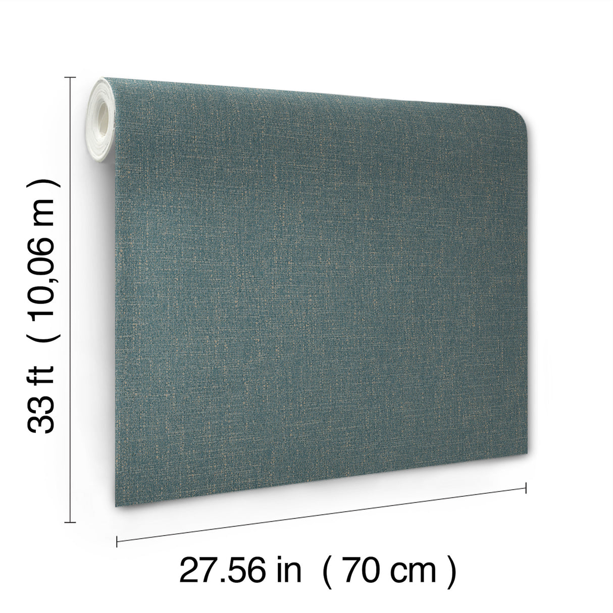 Highland Tweed Dark Blue by Antonina Vella Faux Fabric Wallpaper – York Designer Series MA34917