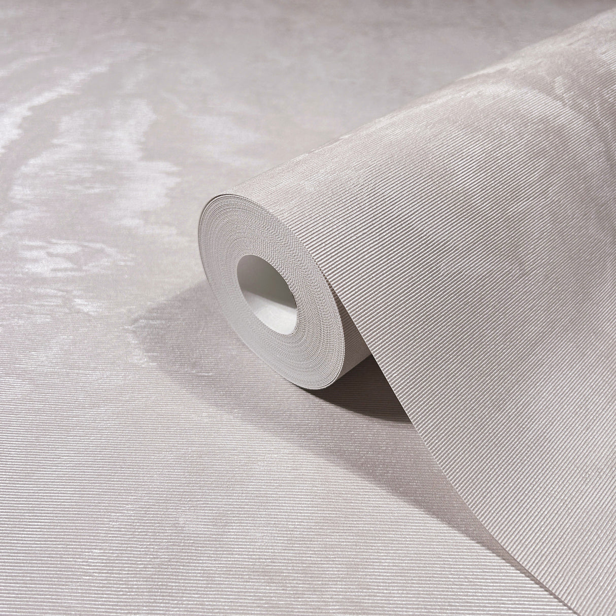Shimmering Moire Dove by Antonina Vella Textured Vinyl Wallpaper, Unpasted, Straight Match- York Designer Series MA34920